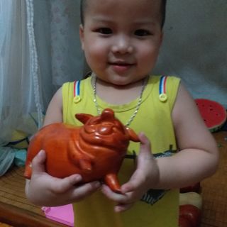 Lợn gỗ xinh xắn