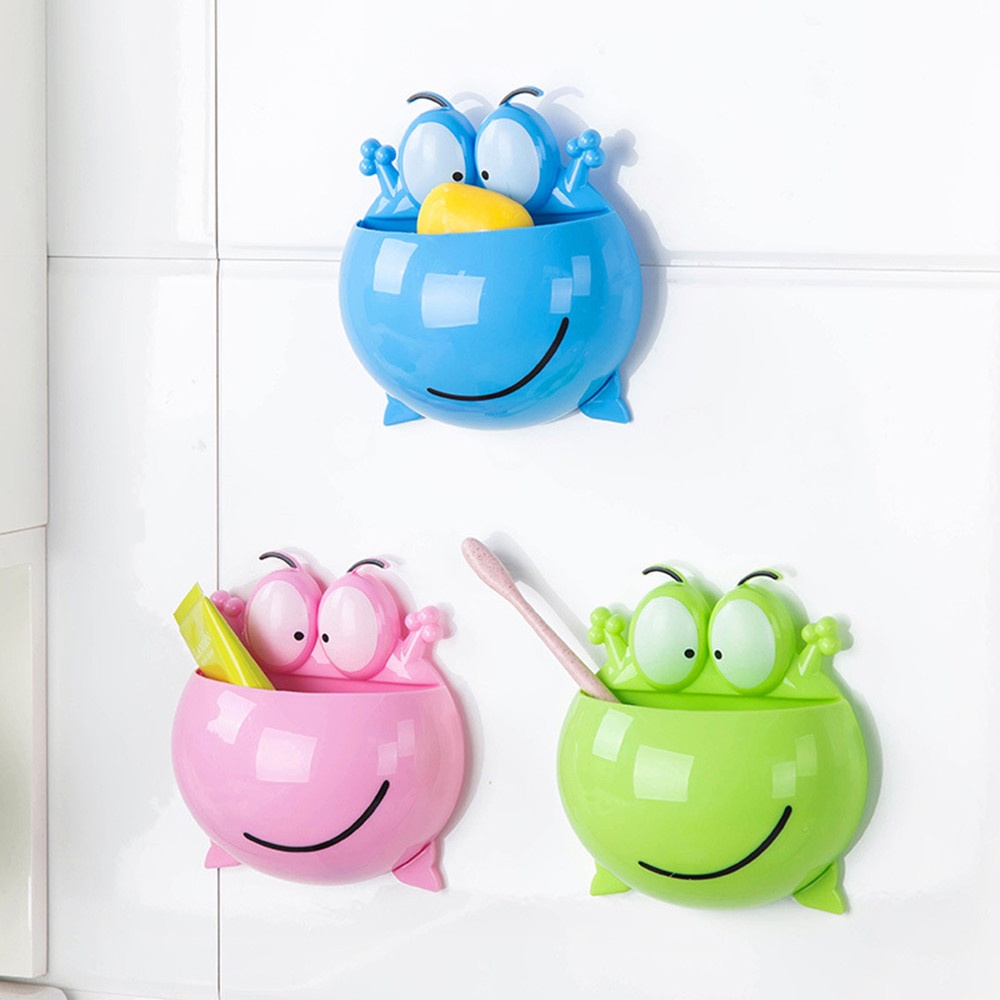 Giá Đỡ Bàn Chải Đánh Răng Coccinella Septempunctata/Ladybug Có Giác Hút Gắn Tường Nhà Tắm