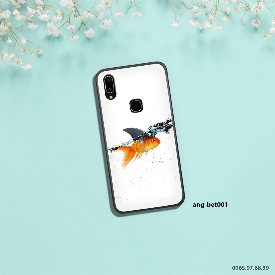 Ốp dẻo Vivo V9, V11i hình Cá vàng