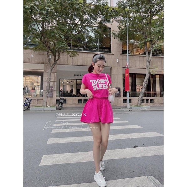 I DONT SLEPP - Set Đùi rộng Giả Váyy | BigBuy360 - bigbuy360.vn