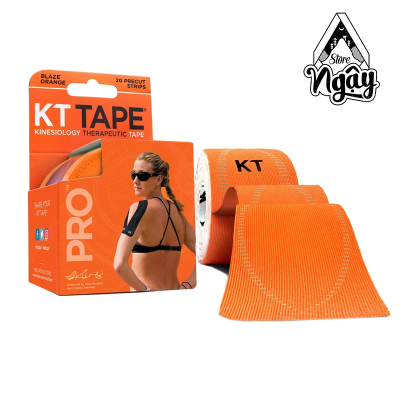 [HÀNG CHÍNH HÃNG] BĂNG DÁN CƠ KT TAPE PRO CUỘN 20 MIẾNG