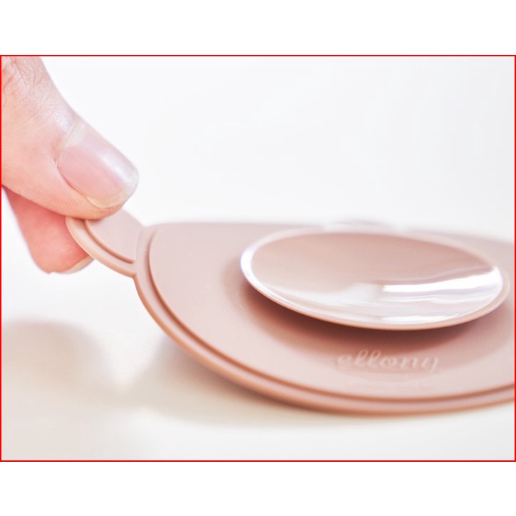 Đế lót chống trượt cho ly, cốc, bát ăn dặm cho bé Ellony nhập khẩu Hàn Quốc