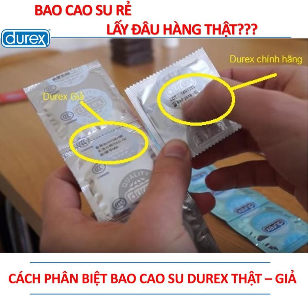 [DUREX CHÍNH HÃNG MẪU MỚI] Combo 10 Bao cao su Siêu mỏng vô hình Durex Invisible + Gel bôi trơn Durex Ky 60g