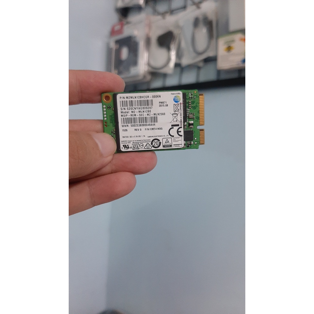 Ổ cứng SSD samsung 128GB 256GB 512GB  mSATA (2nd USA NO BOX ) | BigBuy360 - bigbuy360.vn