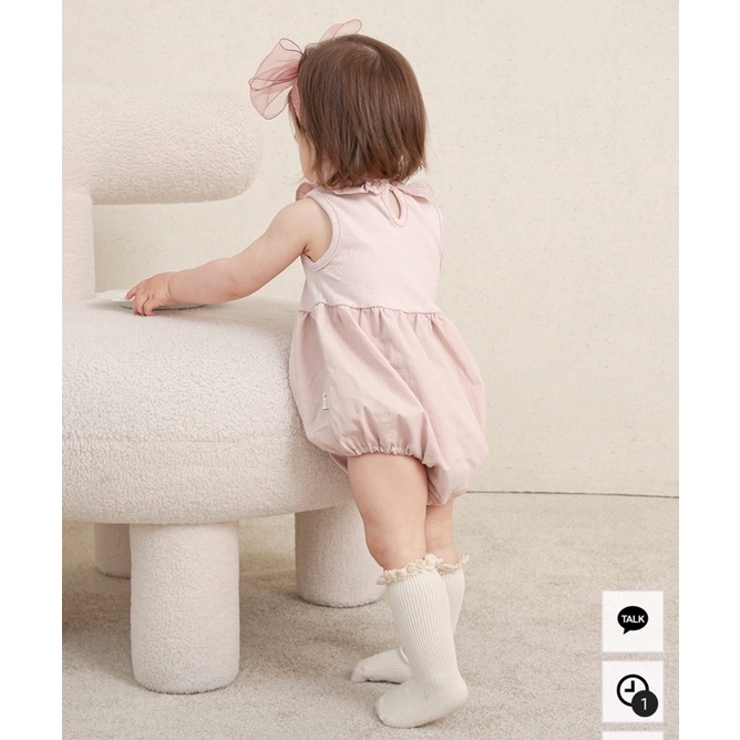Suit váy cổ bèo bé gái Little tini Hàn Quốc