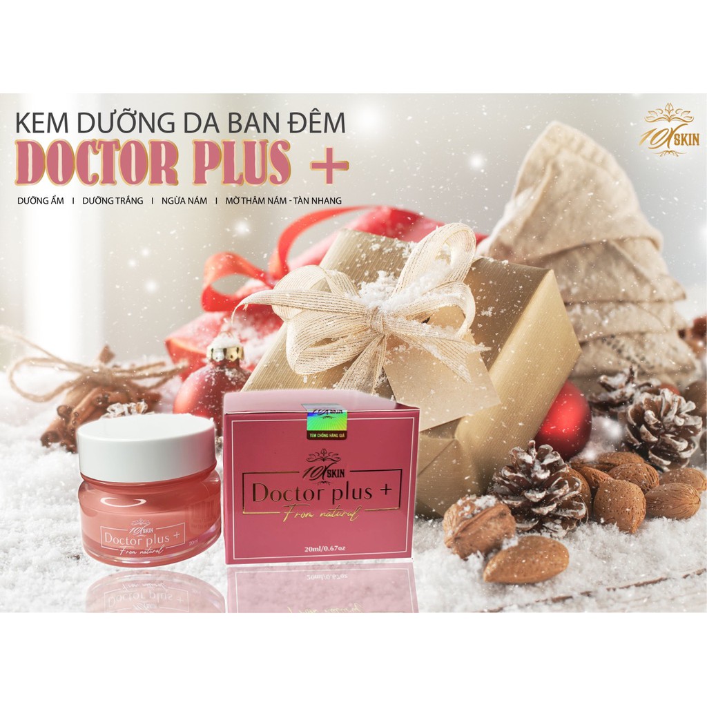 [CHÍNH HÃNG] Kem Dưỡng Trắng Da Doctor Plus + 10XSKIN