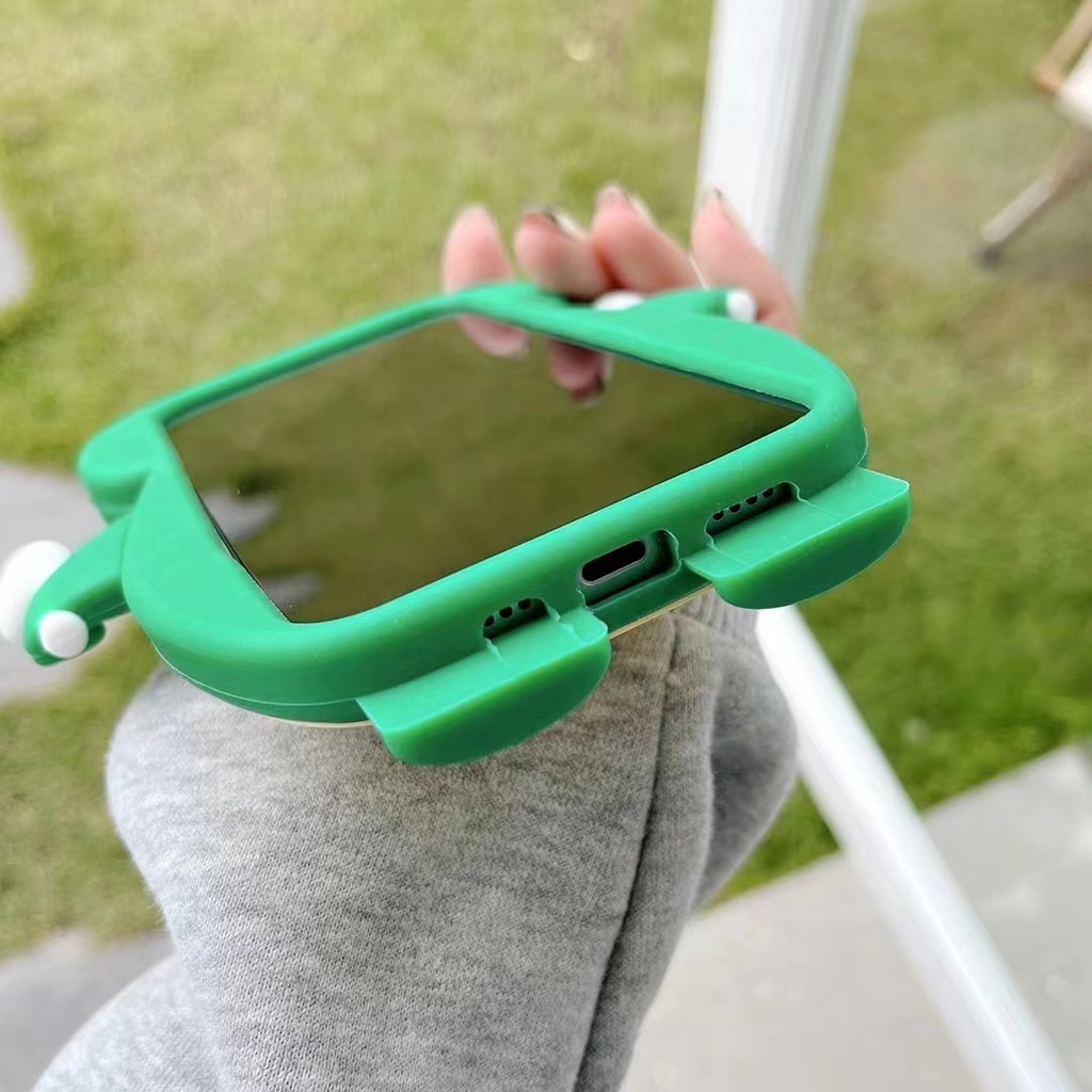 Ốp Điện Thoại Mềm Chống Sốc Hình Khủng Long Hoạt Hình Có Dây Đeo Cho iPhone 6 7 8 Plus X XS XR 11 12 13promax Plus