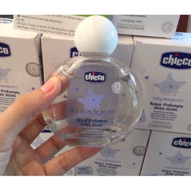 Nước hoa chicco 0m+ hương tự nhiên