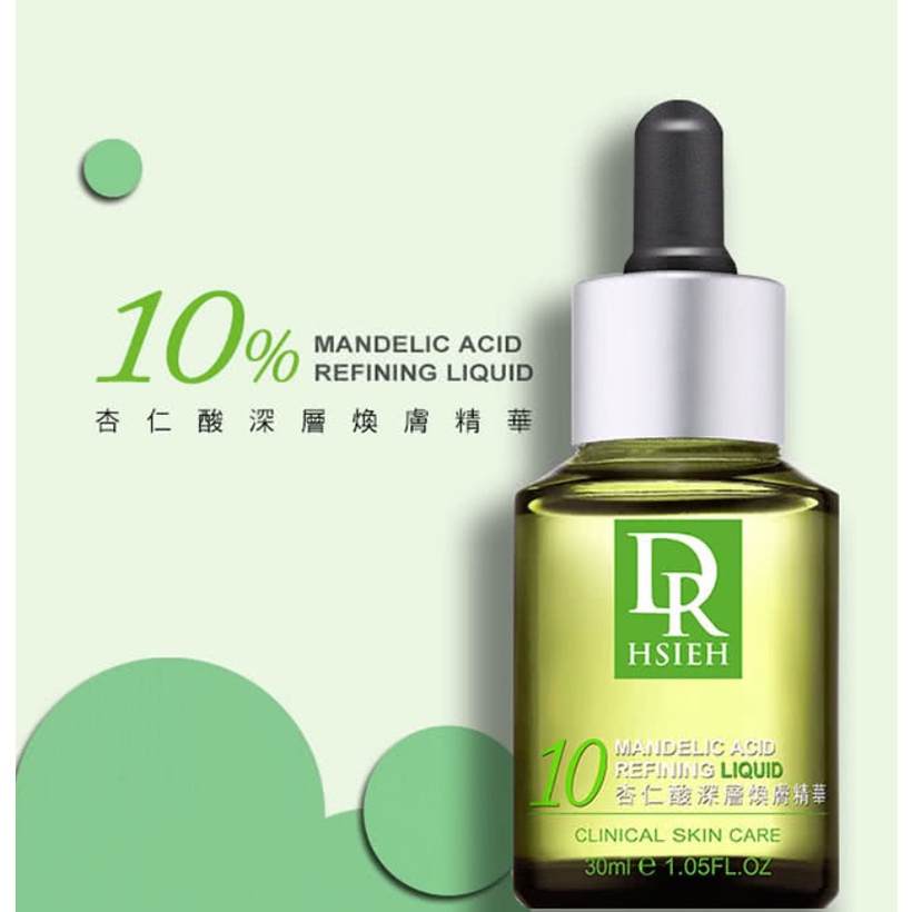 Serum Tái Tạo Da Dr.Hsieh Mandelic Acid Refining Liquid 10%/15%/20%/25%