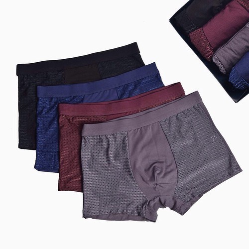 Quần Lót Nam Đùi Thông Hơi VNICESTORE Cao Cấp Co Giãn Tốt, Vải Co Giãn Mềm Mịn Mát Giúp Bảo Vệ Và Nâng Đỡ Cậu Nhỏ
