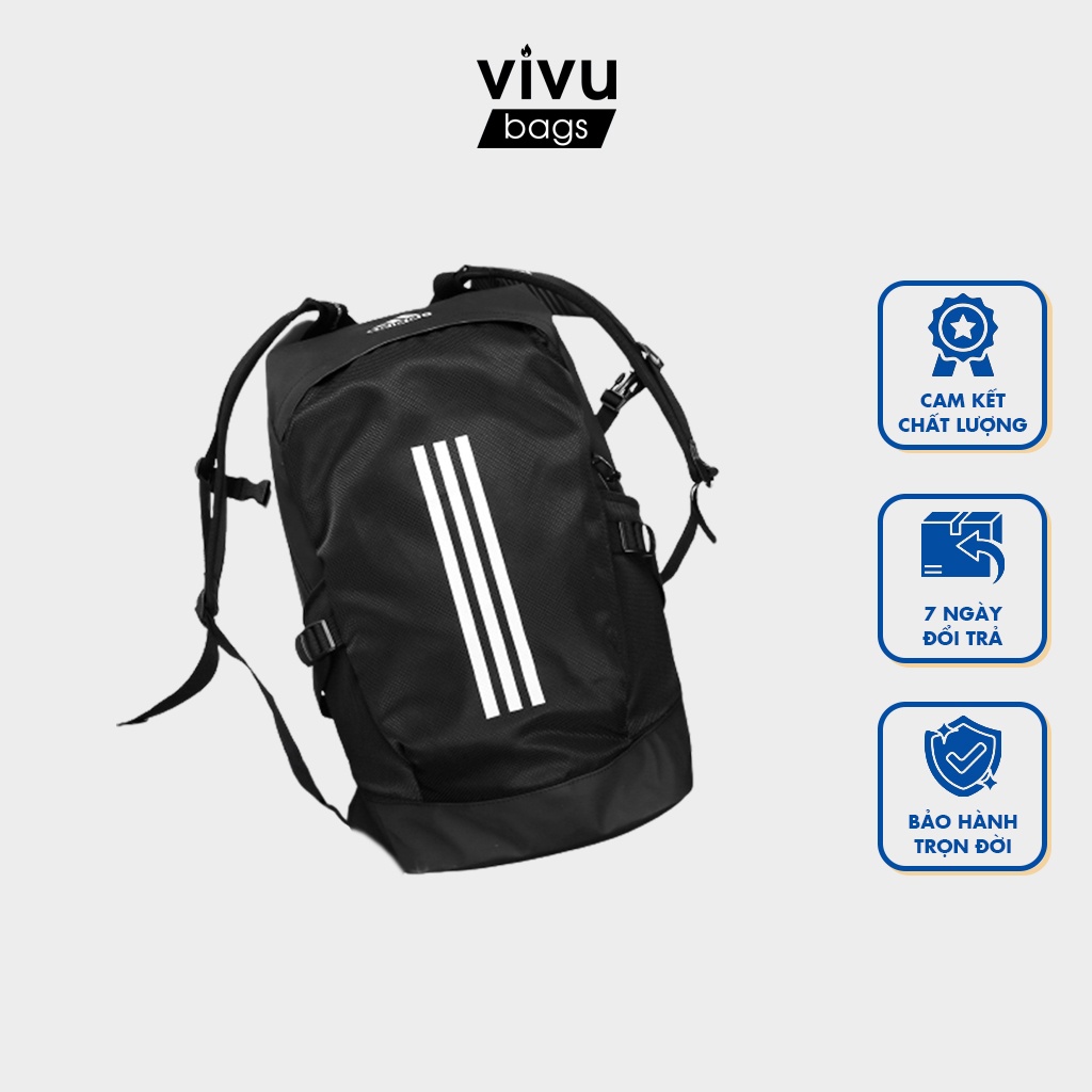 Balo Thể Thao Đựng Vừa Laptop 14" và 15.6", Chống Nước Siêu Đỉnh Cho Cả Nam Và Nữ Đi Học, Đi Làm Đi Du Lịch | VIVU bags