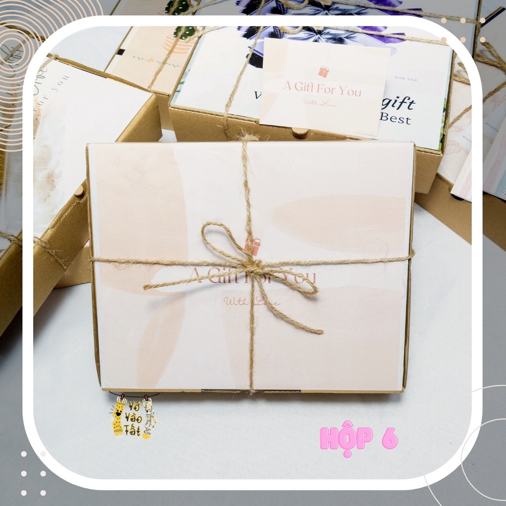 HỘP QUÀ ĐƠN GIẢN 2 (KHÔNG BAO GỒM TẤT/ VỚ)