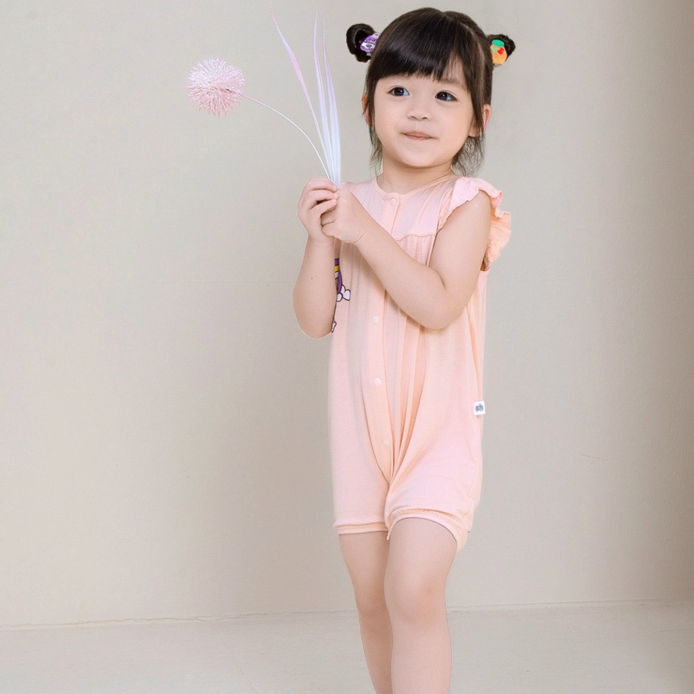 Bộ body cộc tay bé trai bé gái hãng Chaang - SS2022