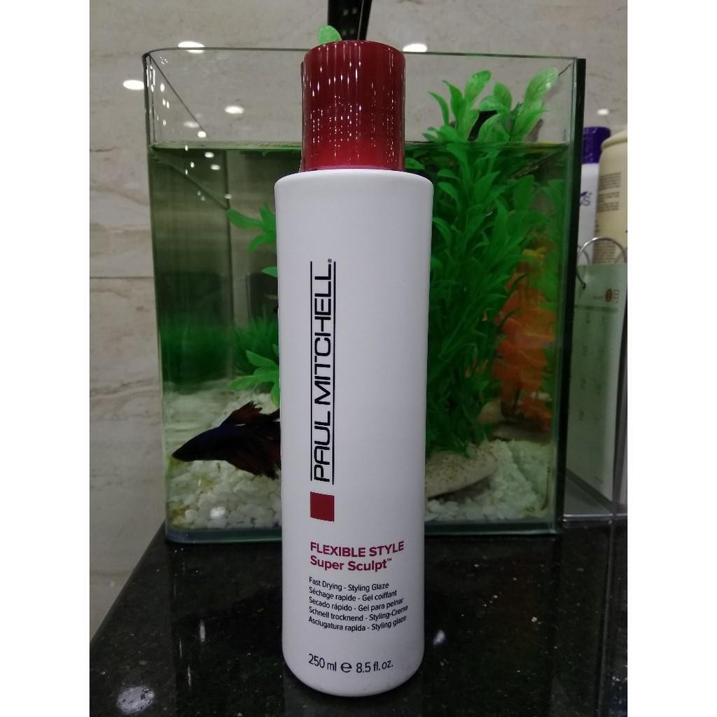 Gel tạo kiểu táo xanh Paul Mitchell Super Sculpt 250ml giúp tạo kiểu và giữ nếp tóc uốn, tóc xoăn