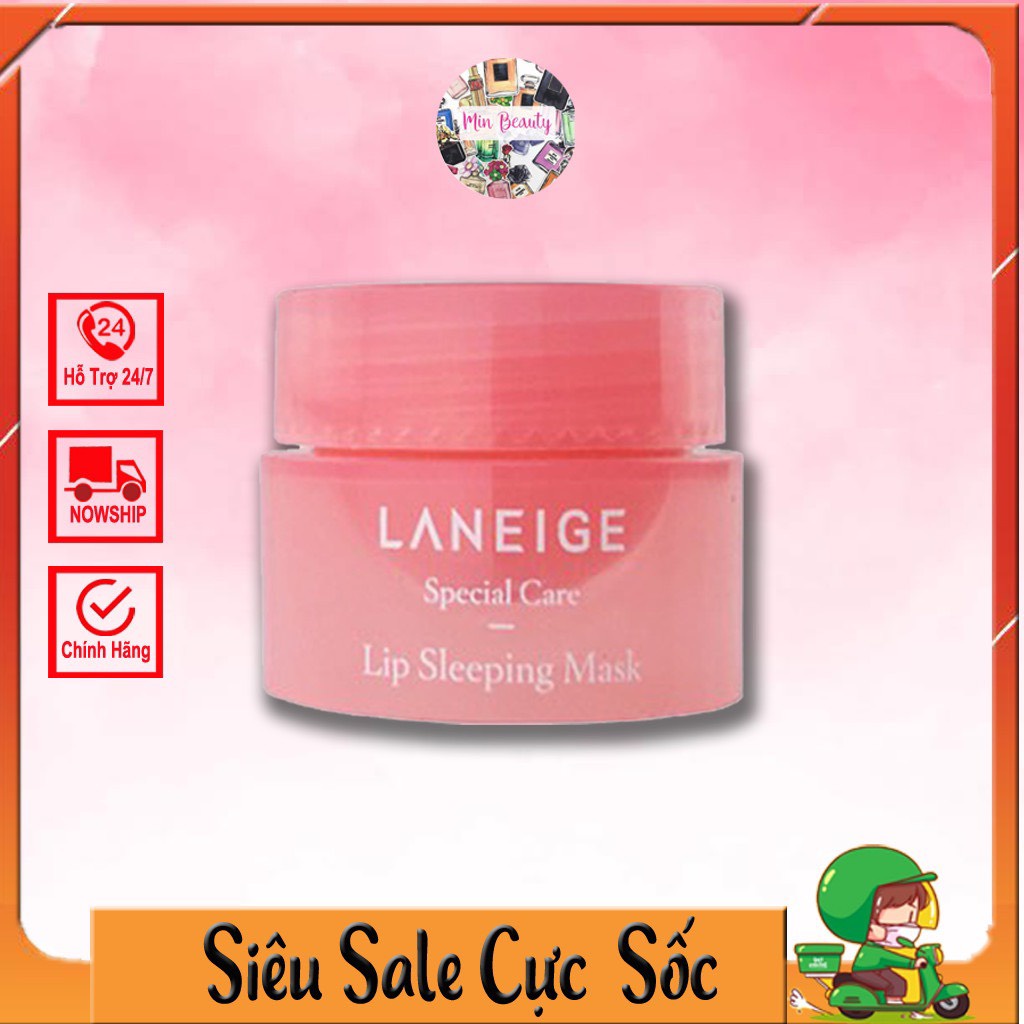 Mặt Nạ Ủ Môi Laneige 3g , Ủ Dưỡng Môi Laneige