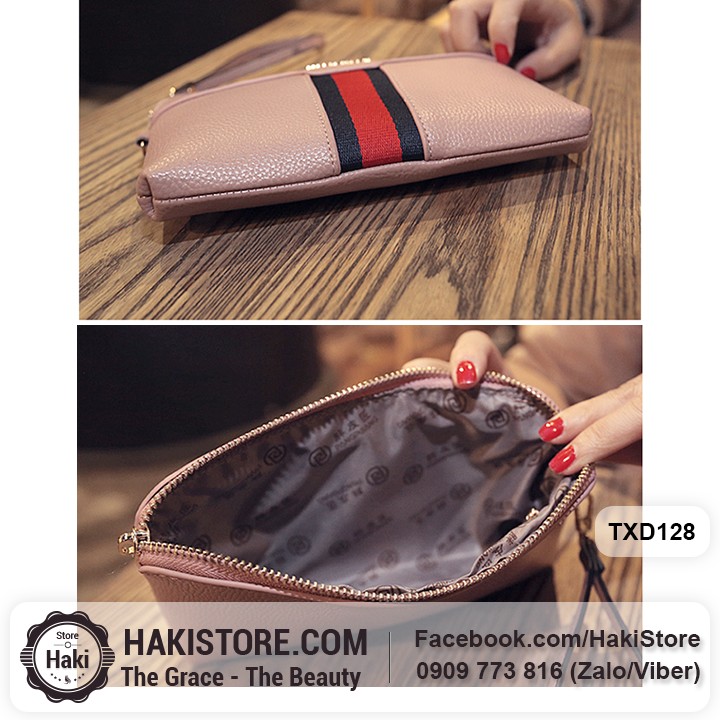 🎀 Ví da cầm tay xinh xắn Minmin để điện thoại - VD29 | BigBuy360 - bigbuy360.vn