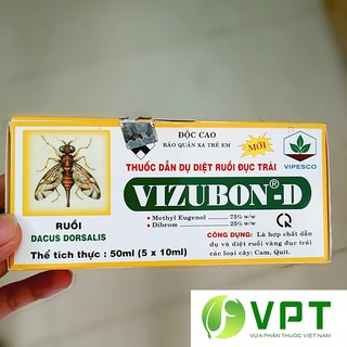 VIZUBON-D – Thuốc dẫn dụ ruồi đục nụ, đục trái
