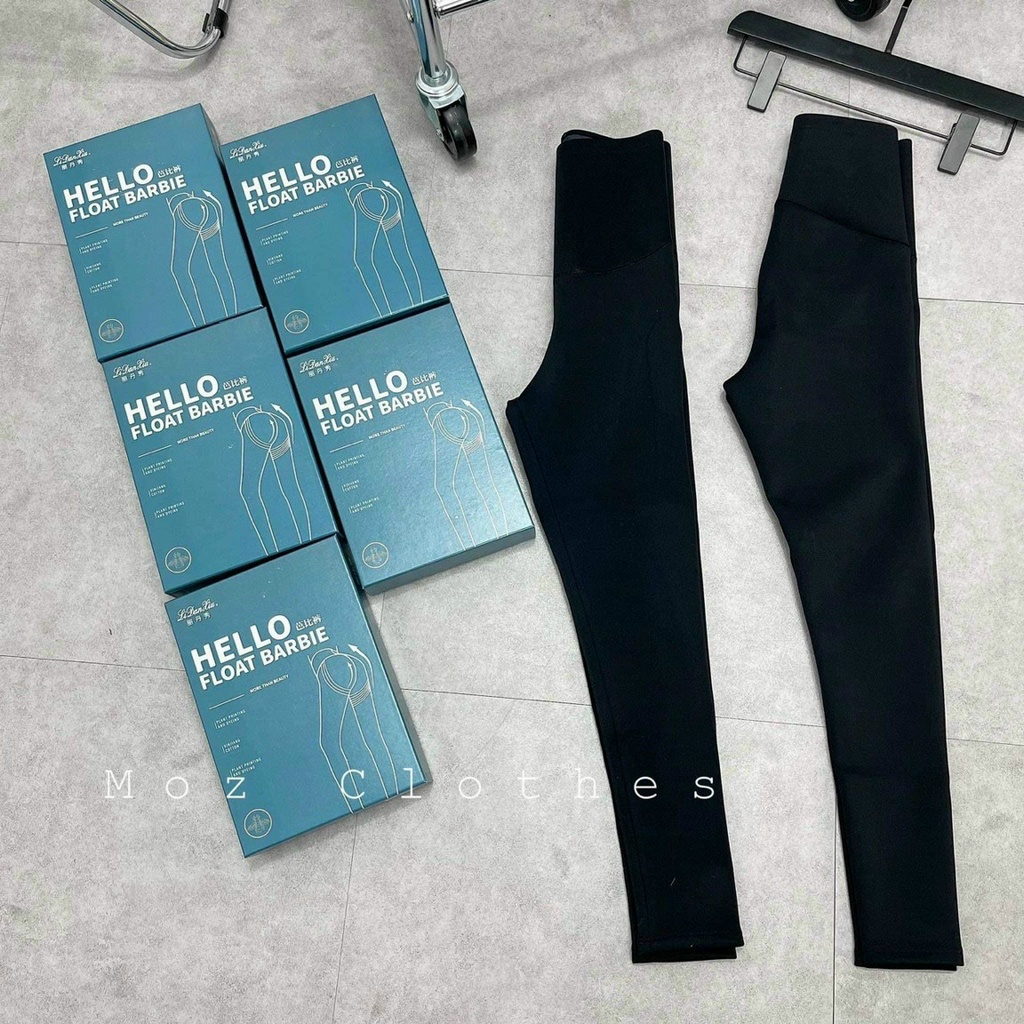 [FULL HỘP] Quần Legging cạp cao Hello Float gen bụng tôn dáng, Quần Legging cotton cạp cao co giãn MM98