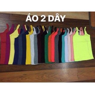 Áo 2 dây trơn chất đẹp
