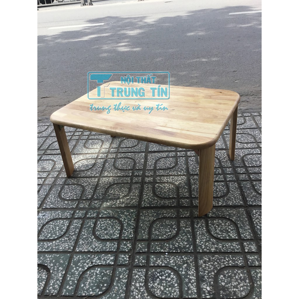 Bàn ăn kiểu Nhật 50*70 - chân gấp cao cấp | BigBuy360 - bigbuy360.vn