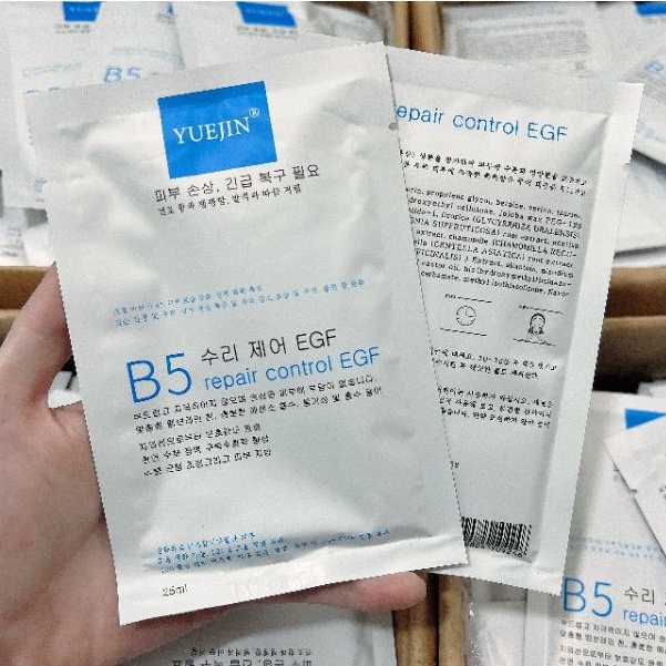Mặt Nạ YUEJIN B5 & EGF Chuyên Cấm Ẩm & Phục Hồi Da Hư Tổn - Bác Sĩ Nghĩa