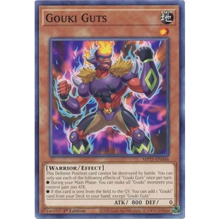 Thẻ bài Yugioh - TCG - Gouki Guts / MP21-EN046'