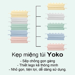 Kẹp miệng túi - [Combo 10 chiếc]  Yoko Inochi