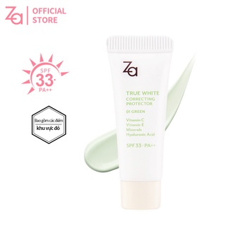 Kem lót ZA chống nắng SPF 33 / PA ++ 4g làm trắng da dưỡng ẩm che khuyết điểm