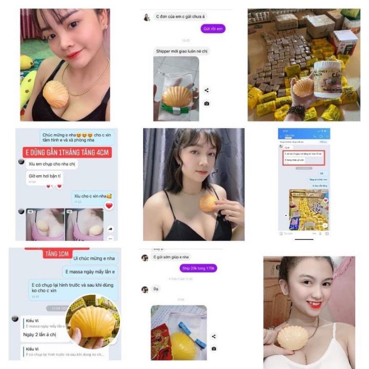 Xà bông giúp TĂNG Vòng 1 & săn chắc -