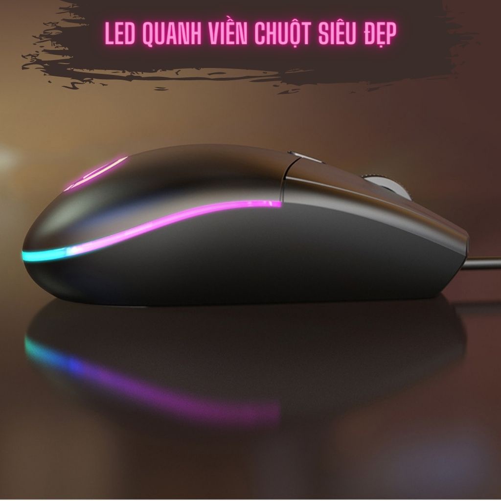 Chuột Dây Gaming Eagles G3SE Led RBG Đổi Màu Tự Động