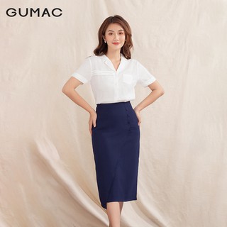 Váy tà đắp 4 nút VA1023 GUMAC