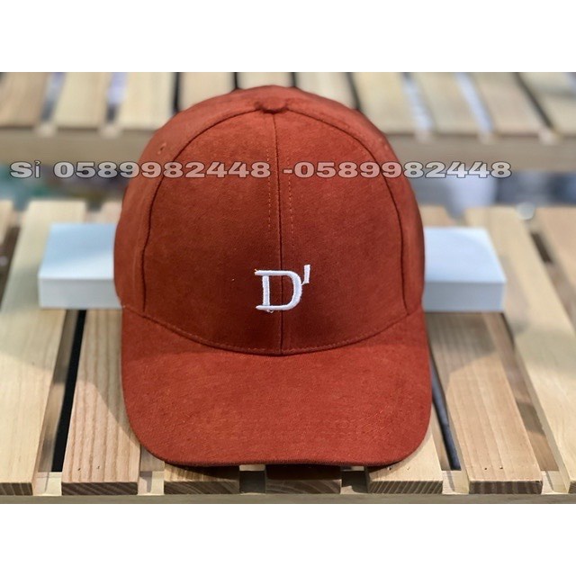 Mũ lưỡi trai ❤️ Nón kết thêu chữ &quot; D &quot; chất nỉ nhung cao cấp form unisex nam nữ