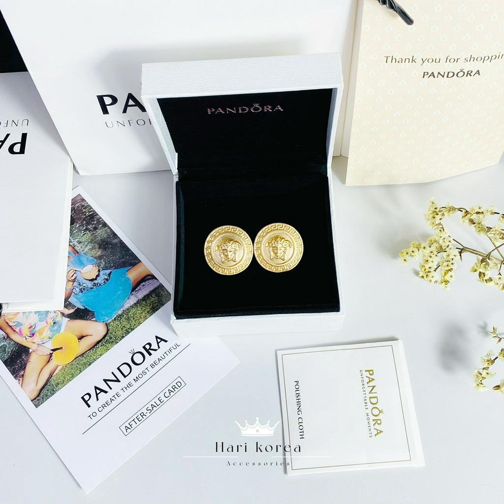 khuyên tai vesace, Bông tai hãng ,phụ kiện trang sức nữ cao cấp hari korea accessories