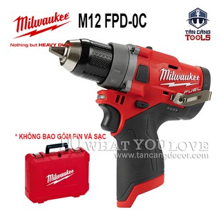 MÁY KHOAN MILWAUKEE M12 FPD-0/0C