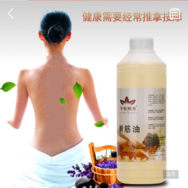 Tinh dầu massage cao cấp, trị liệu