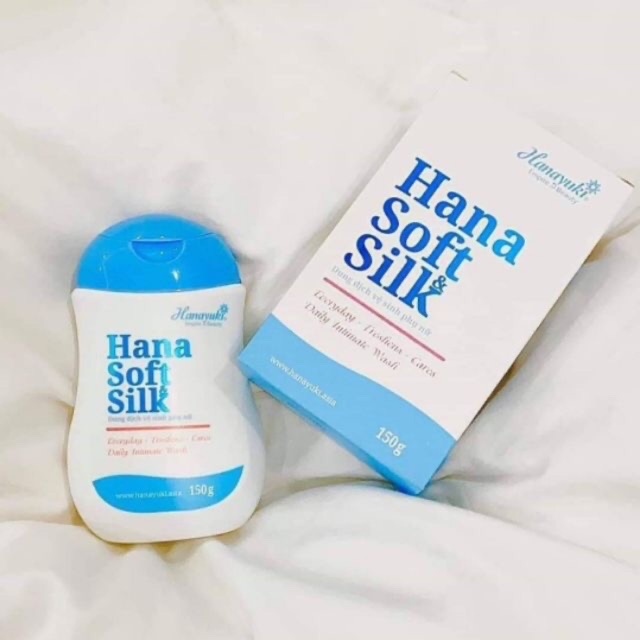 HANA SOFT &amp; SILK ❤️[ CHÍNH HÃNG ] ❤️ DUNG DỊCH VỆ SINH PHỤ NỮ, KHỬ MÙI VÙNG KÍN - THƠM MÁT CẢ NGÀY