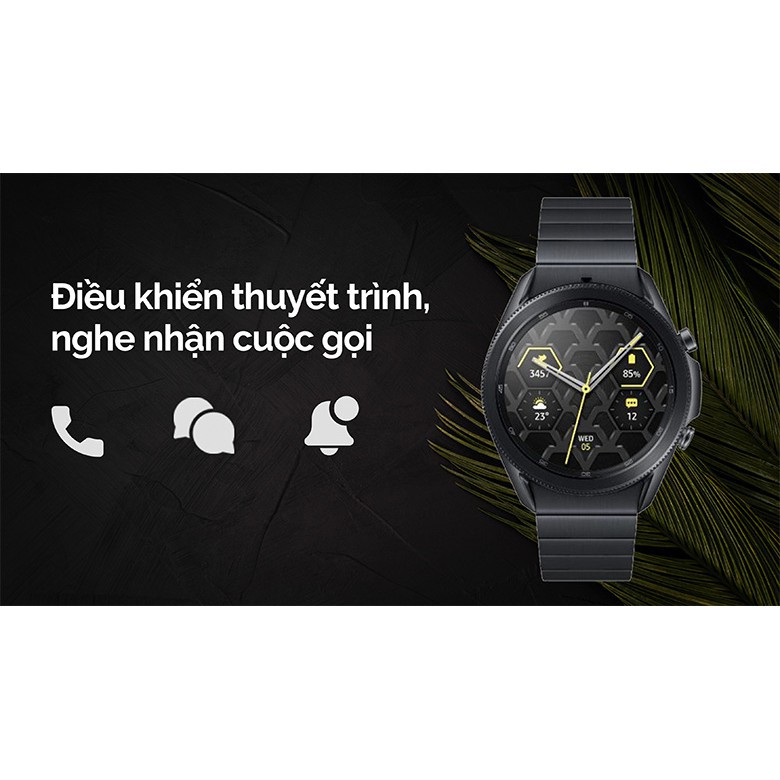 Đồng hồ thông minh Samsung Galaxy Watch 3 45mm Titanium - Chính hãng SSVN.