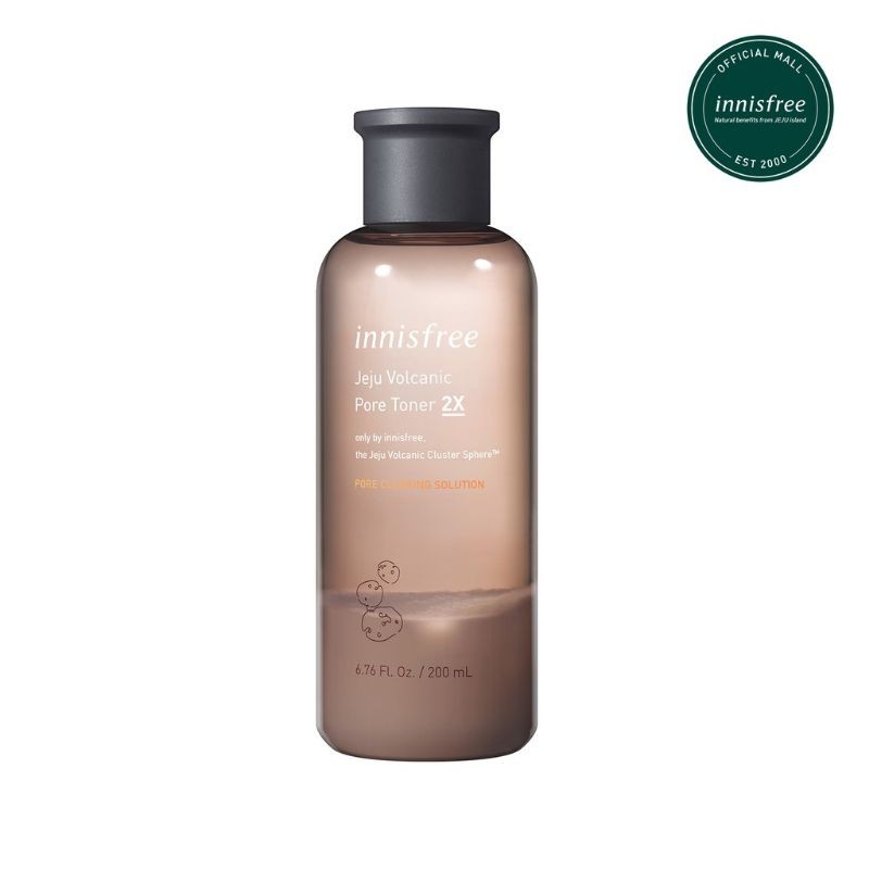 Nước cân bằng chăm sóc da từ tro núi lửa Jeju Volcanic Pore Toner 2X 50ML
