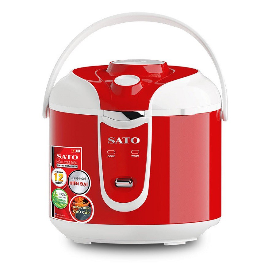 Nồi cơm điện nắp gài Sato S18-90A/B/C - 1.8L