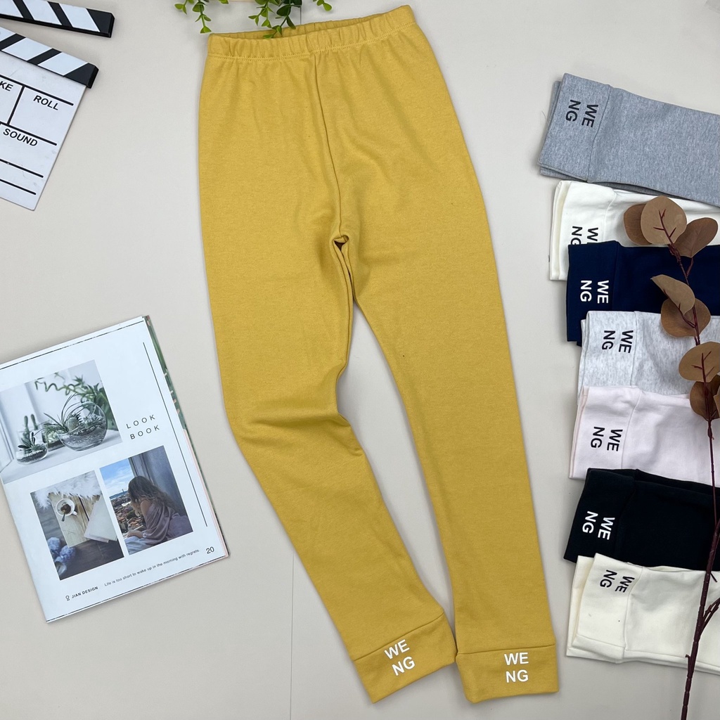 Quần dài thu đông bo gấu bogen bé gái size 11-17, cho bạn từ 30-48kg. Chất len dày dặn, đanh tay, dáng ôm bó thoải mái