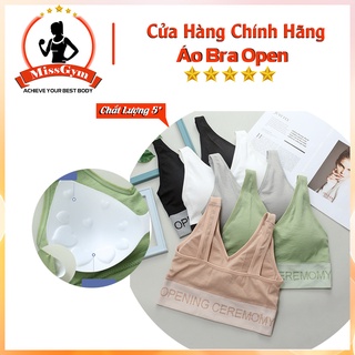 Áo bra MissGym Opening Ceremony freezise, tập gym, yoga, aerobic, có miếng độn nâng đỡ