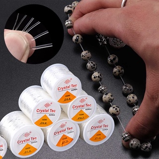 1 Cuộn Dây Cước Co Giãn Chất Lượng Cao Dùng Làm Vòng Tay/Vòng cổ Thủ Công