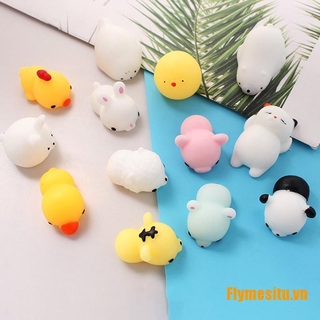 1 Đồ Chơi Bóp Đàn Hồi Hình Mèo