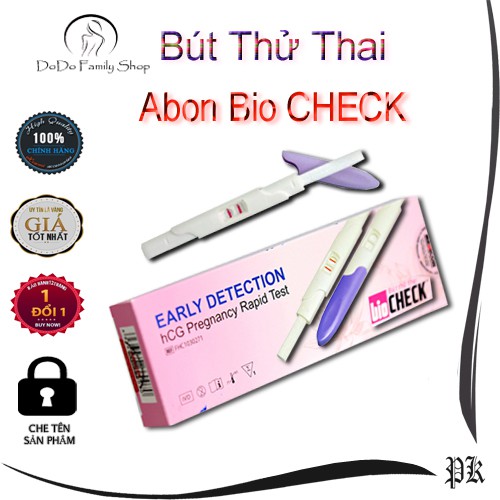 Bút thử thai Bio Check độ chính xác cực cao