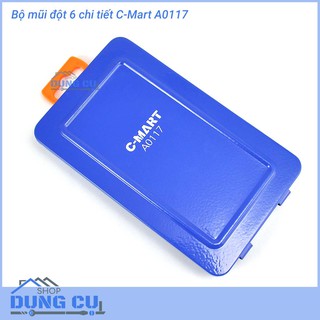 Bộ mũi đột 6 chi tiết C-Mart A0117