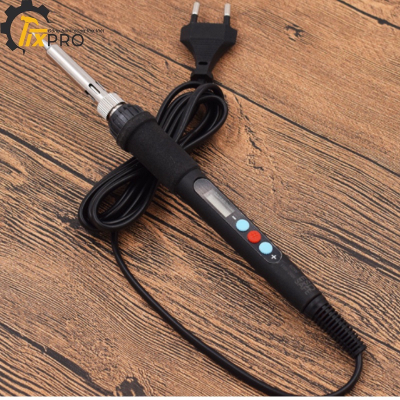 Mỏ hàn thiếc điều chỉnh nhiệt độ cao cấp ( có màn hình LCD hiển thị)