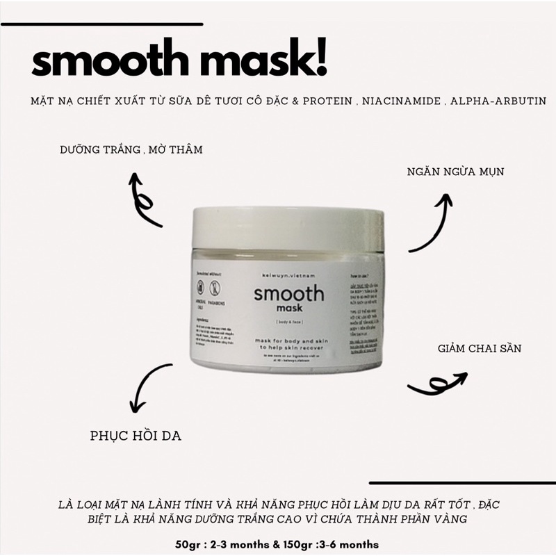 Smooth Mask from Keiwuyn | BigBuy360 - bigbuy360.vn
