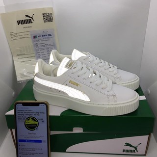 Giày Sneaker PM vip phản quang chuyên nữ đi rất đẹp full size