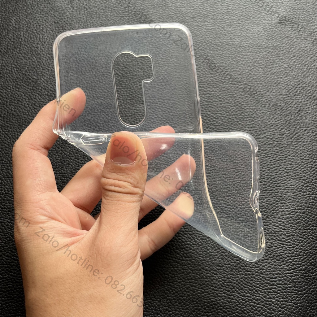 Ốp lưng LG G7 loại dẻo đen trơn TPU và loại dẻo trong suốt có viền gồ bảo vệ cam bền đẹp
