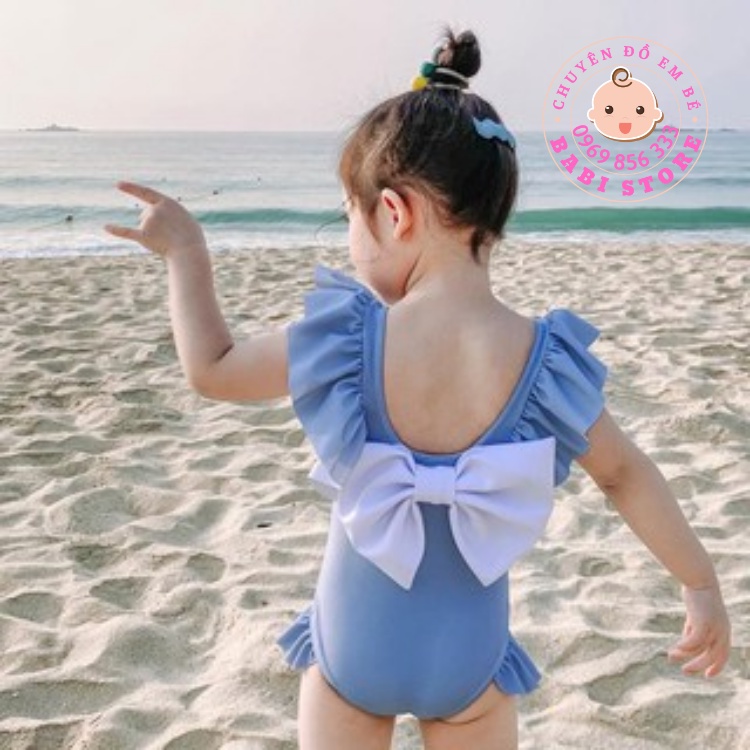 Bikini Nơ Đi Bơi, Đi Biển Cho Bé Gái Cực Dễ Thương